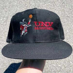 University of Nevada Las Vegas Hey Reb! 1990s Headmaster Snapback Hat
